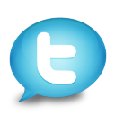 Twitter Blue Icon 128x128 png